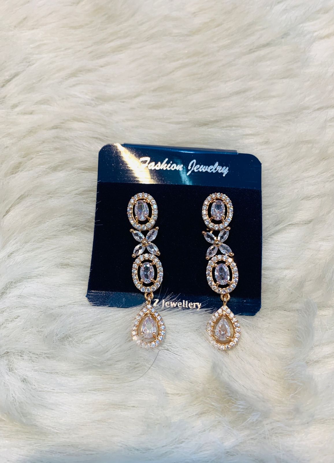 rose gold earrings for women